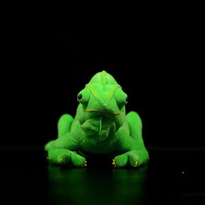 Discover the Joy of Playtime with Our Green Chameleon Soft Plush Toy!