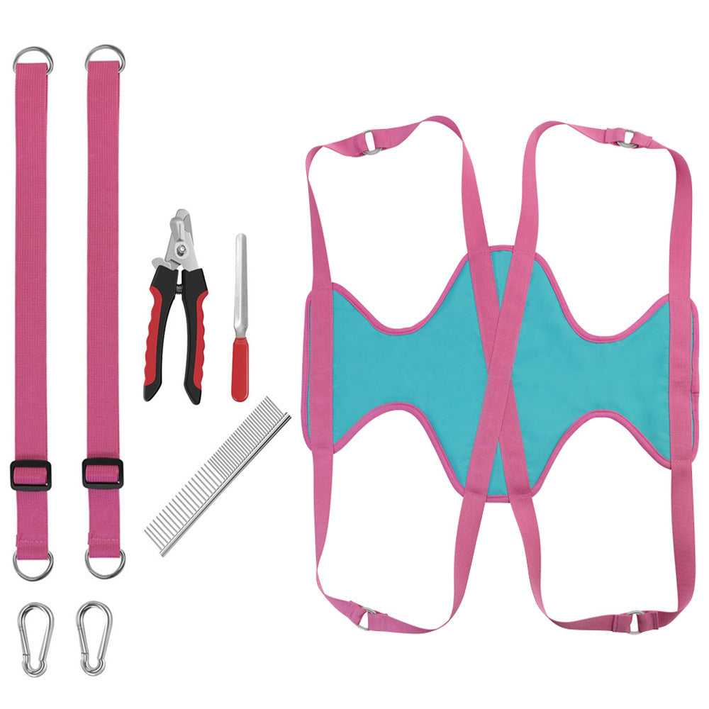 Transform Grooming Time into Bonding Time with Our Pet Grooming Hammock for Cats