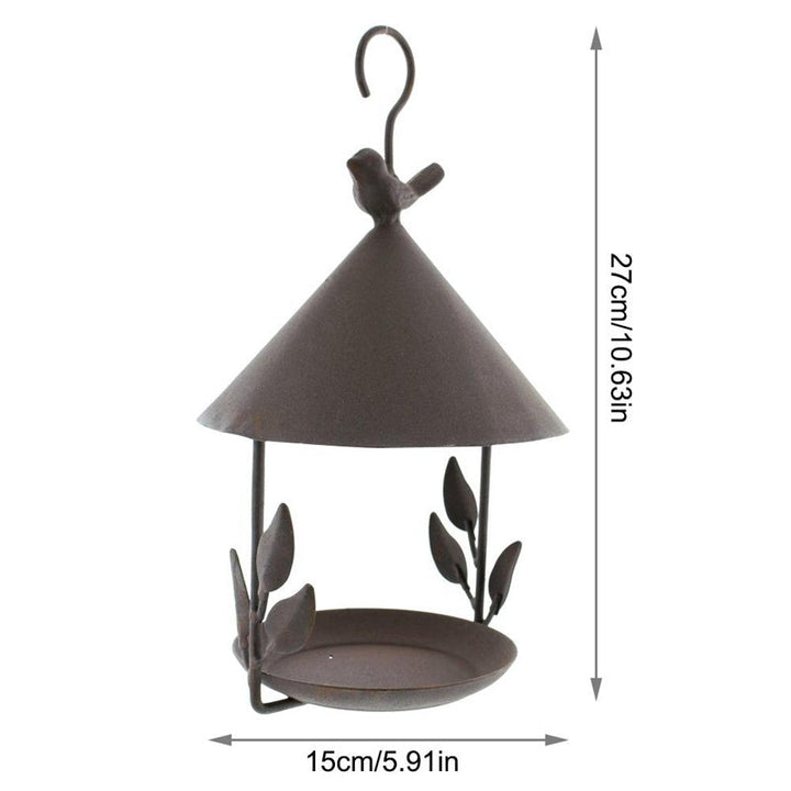 Enhance Your Garden with the American Wrought Iron Bird Feeder
