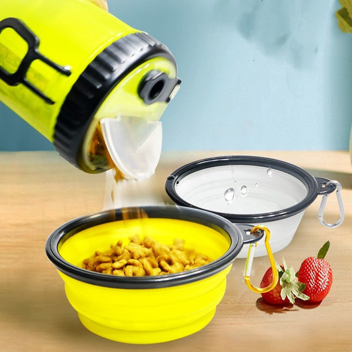 Discover the Ultimate Portable Folding Bowl for Your Pet's Adventures