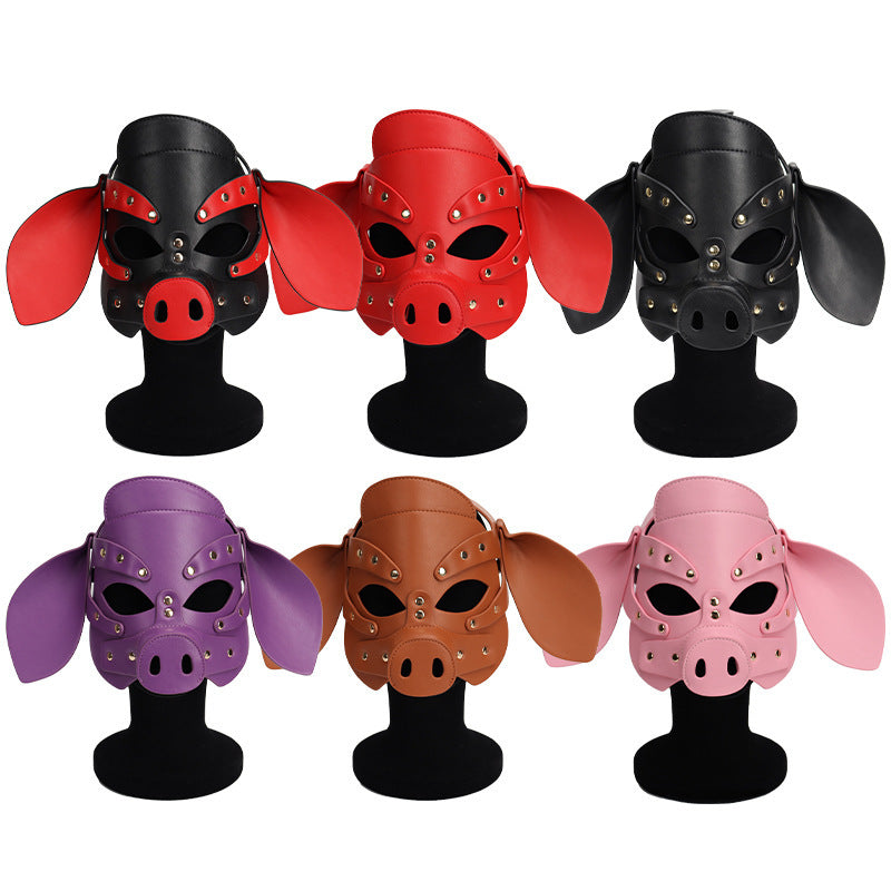 Pig Head Mask Party Role Play