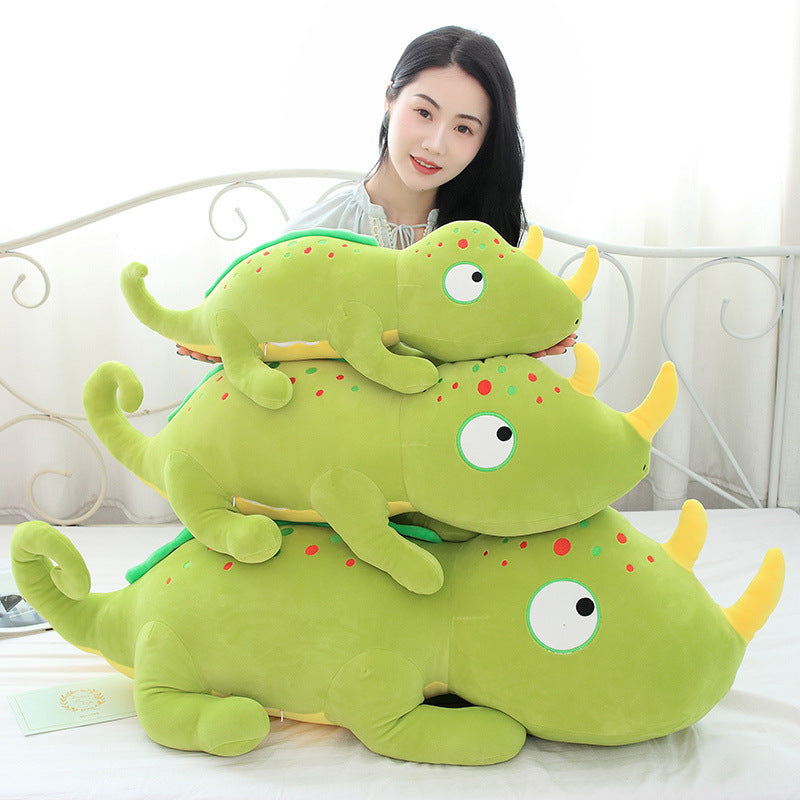 Cotton Chameleon Lizard Doll