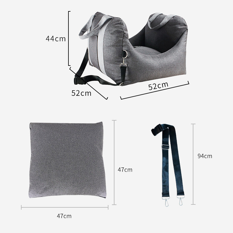 Portable Car Seat Pet Carrier