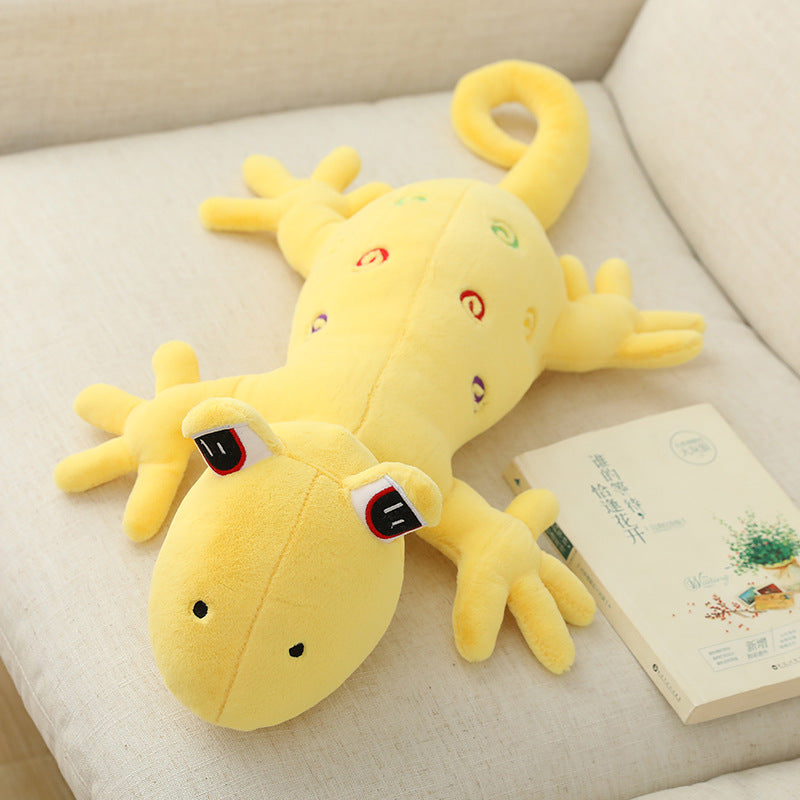 Funny gecko plush toy doll