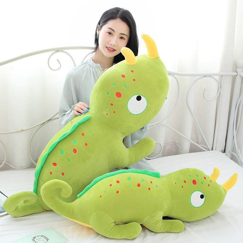 Cotton Chameleon Lizard Doll