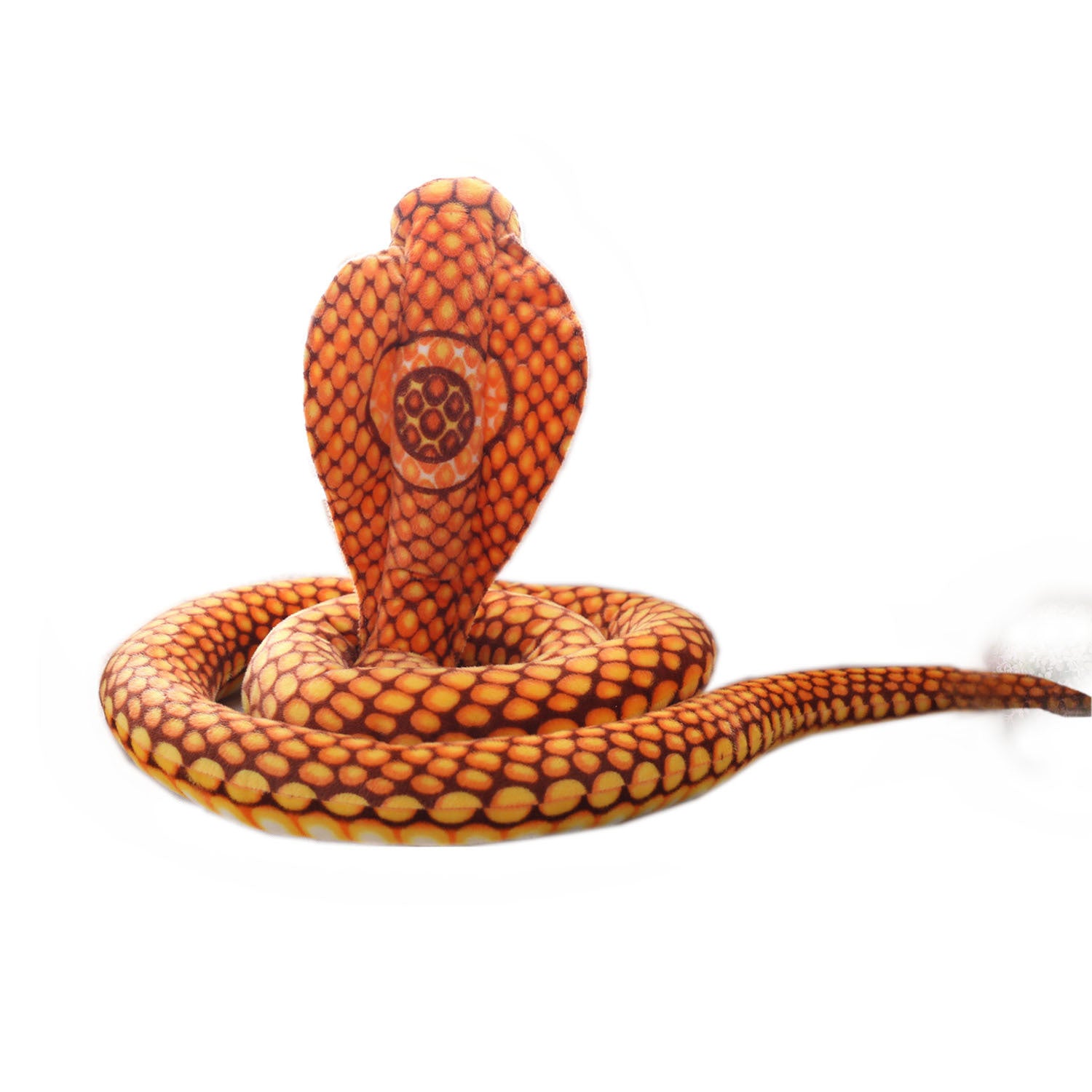 Printed Realistic Big Snake Toy