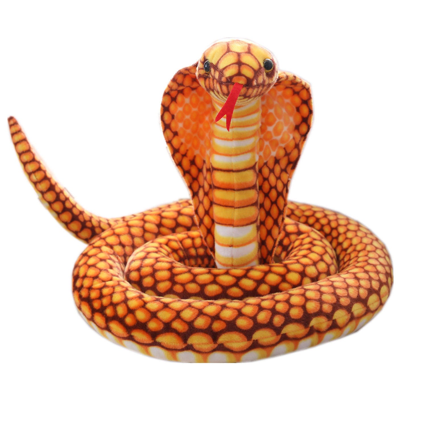 Printed Realistic Big Snake Toy