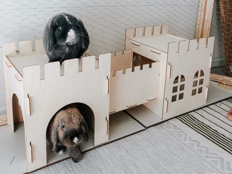 Rabbit Castle Pig Guinea Pig Shelter