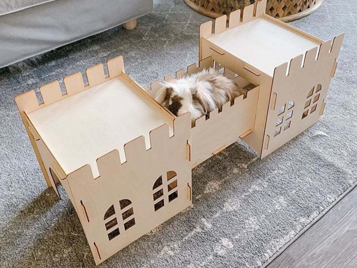 Rabbit Castle Pig Guinea Pig Shelter