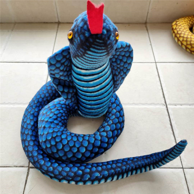 Simulation Snake Toy Python Doll