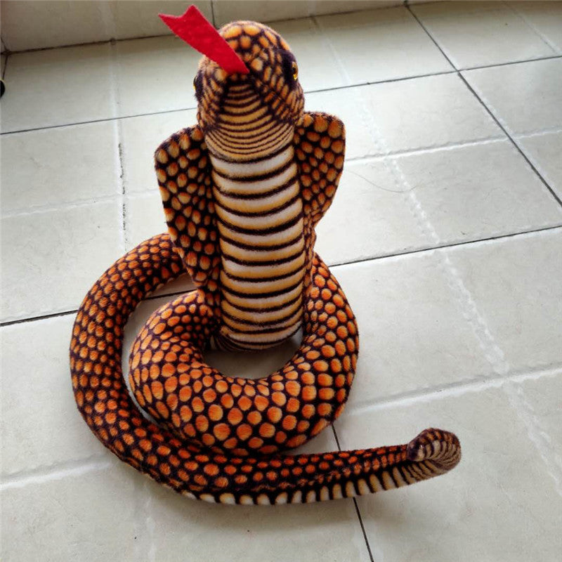 Simulation Snake Toy Python Doll