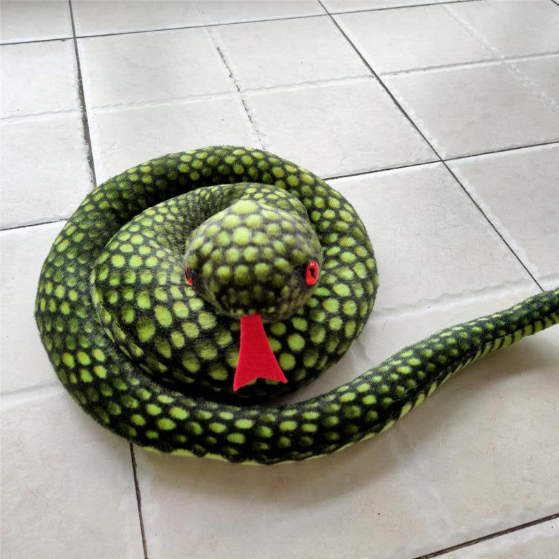 Simulation Snake Toy Python Doll