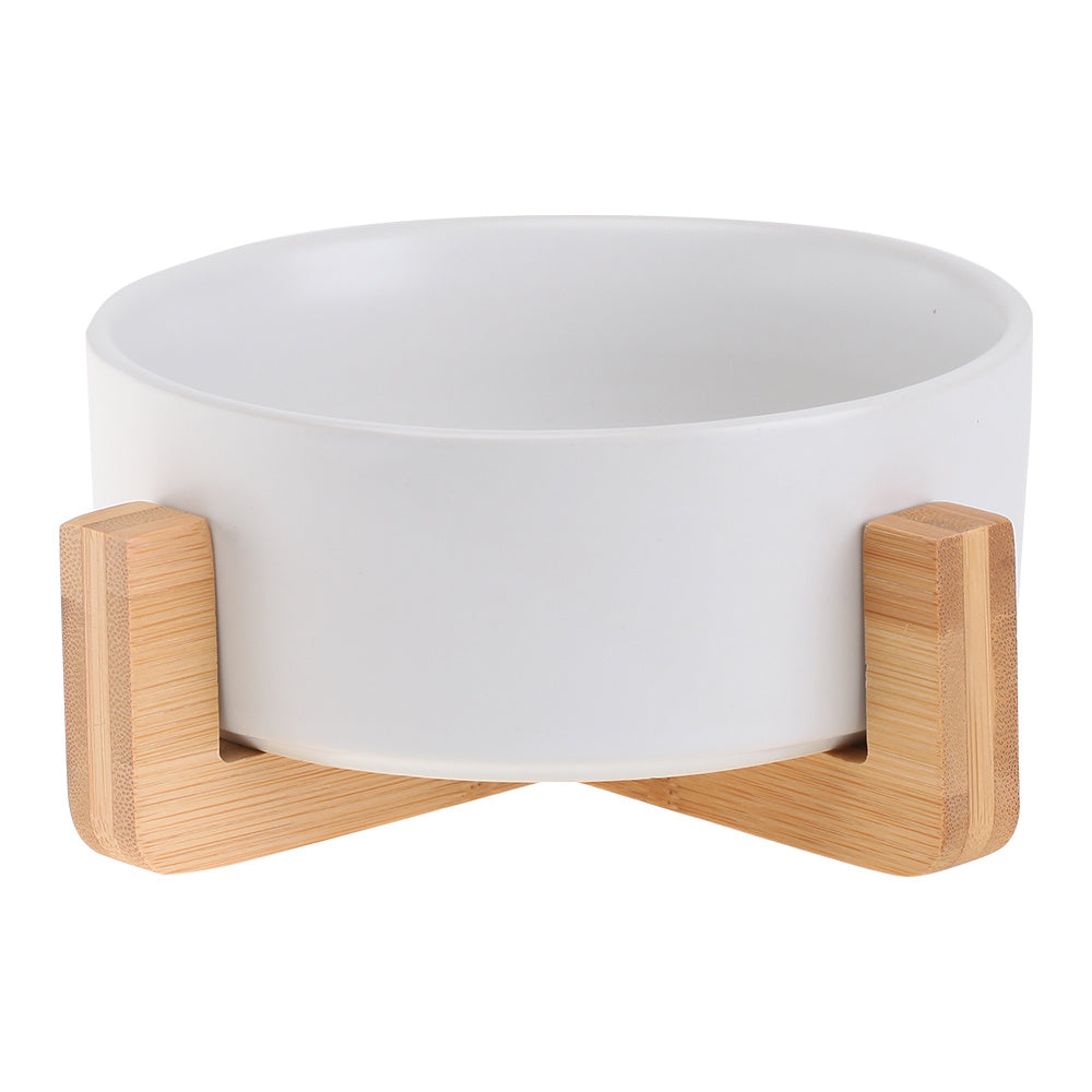 Ceramic Dog Bowl Cat Feeder