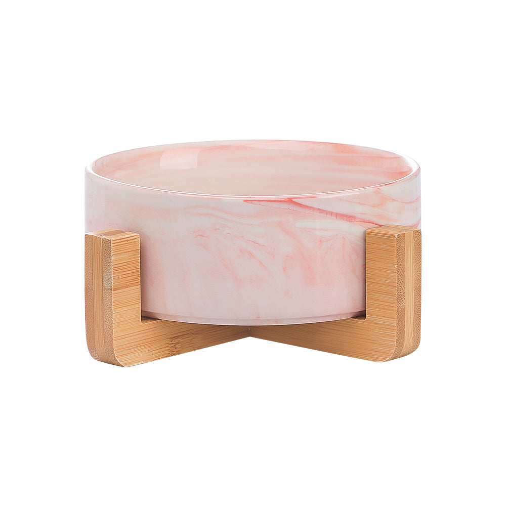 Ceramic Dog Bowl Cat Feeder