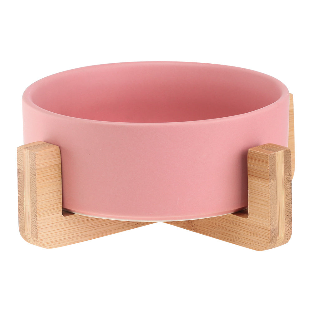Ceramic Dog Bowl Cat Feeder