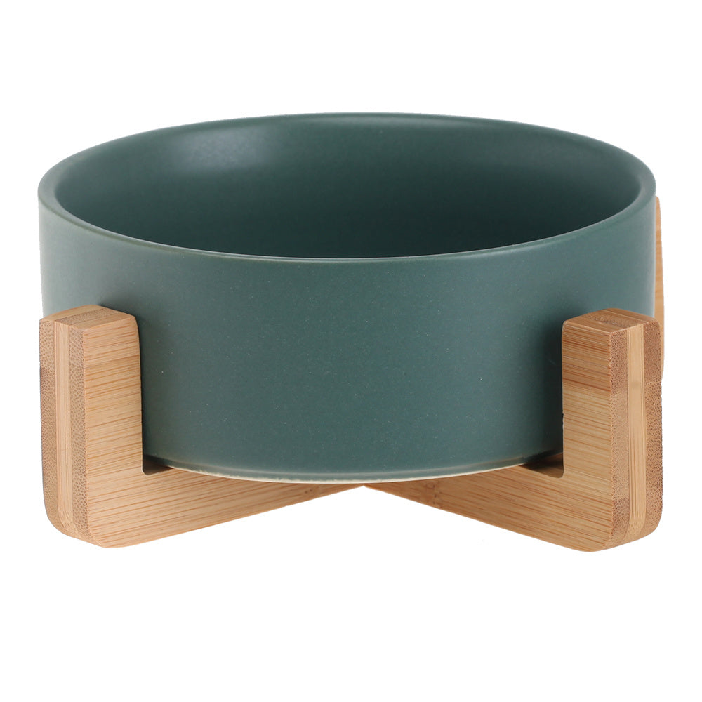 Ceramic Dog Bowl Cat Feeder