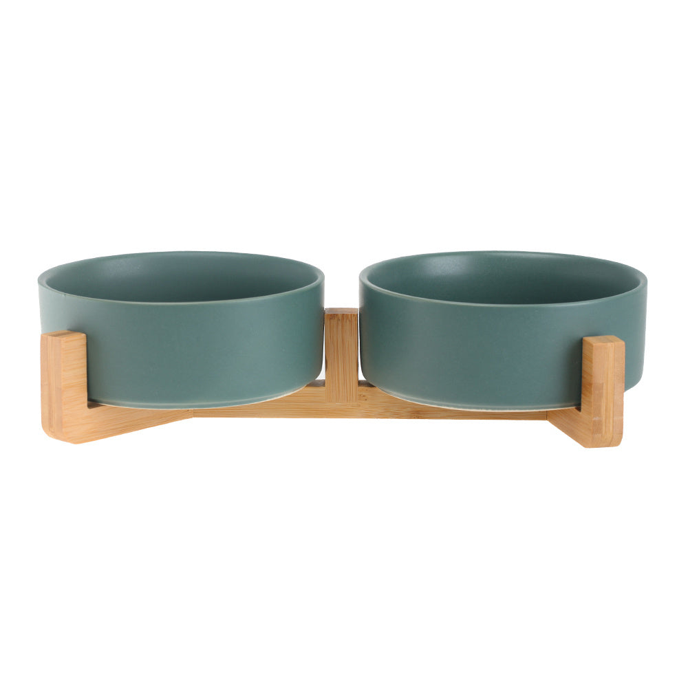 Ceramic Dog Bowl Cat Feeder