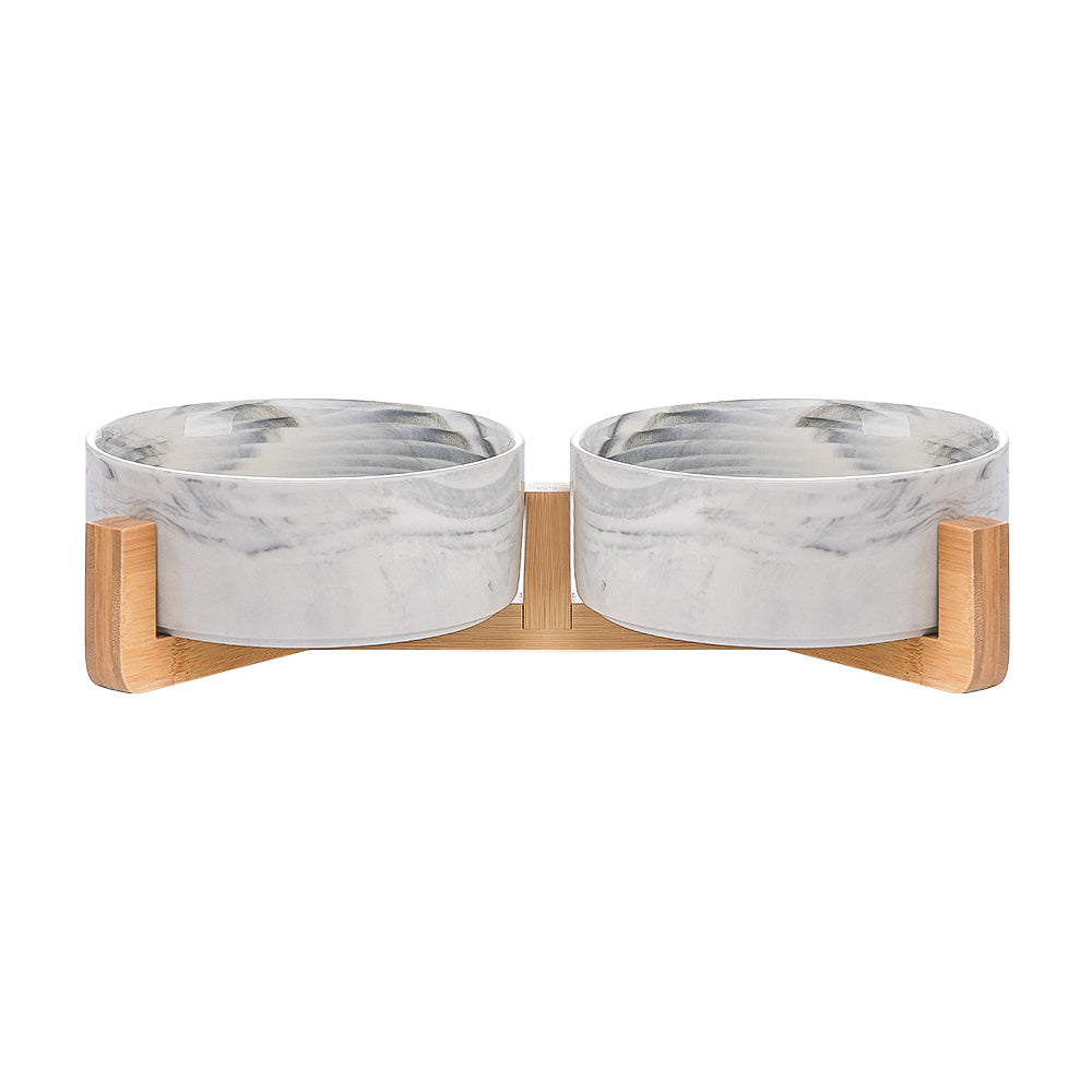 Ceramic Dog Bowl Cat Feeder