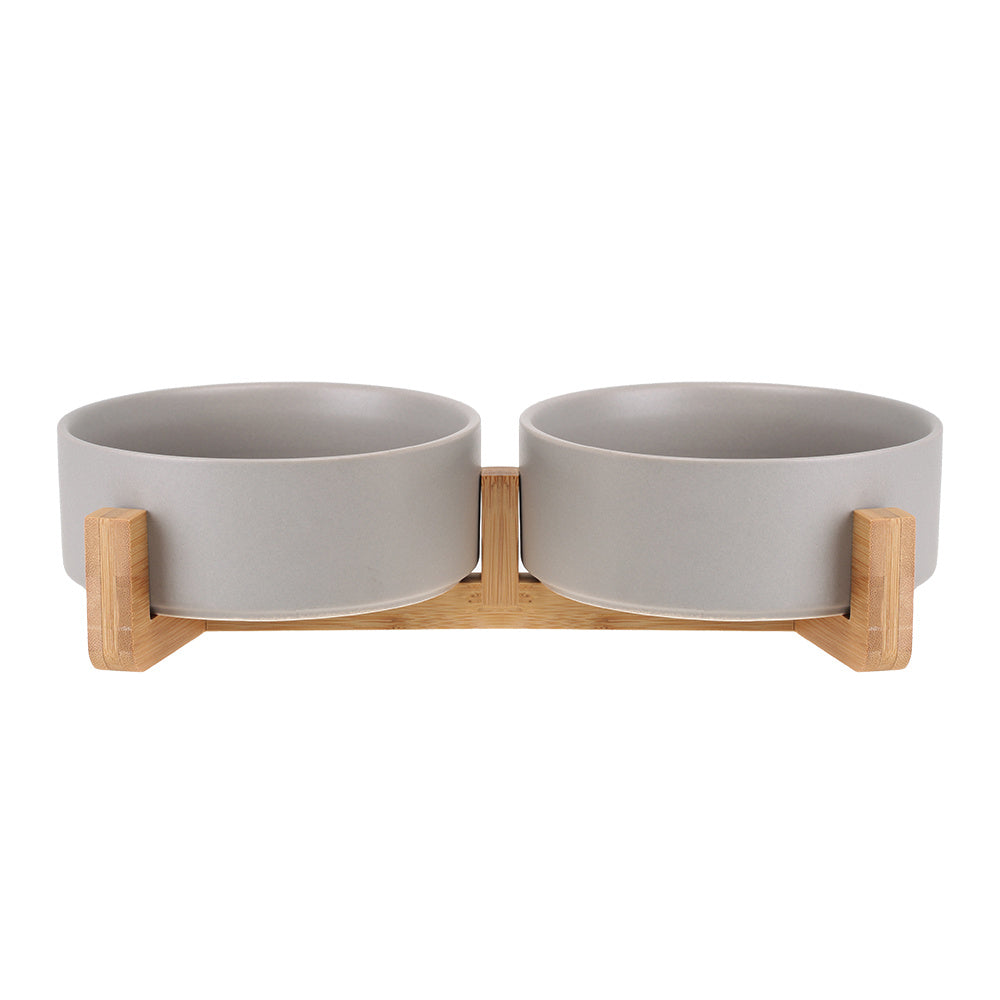 Ceramic Dog Bowl Cat Feeder