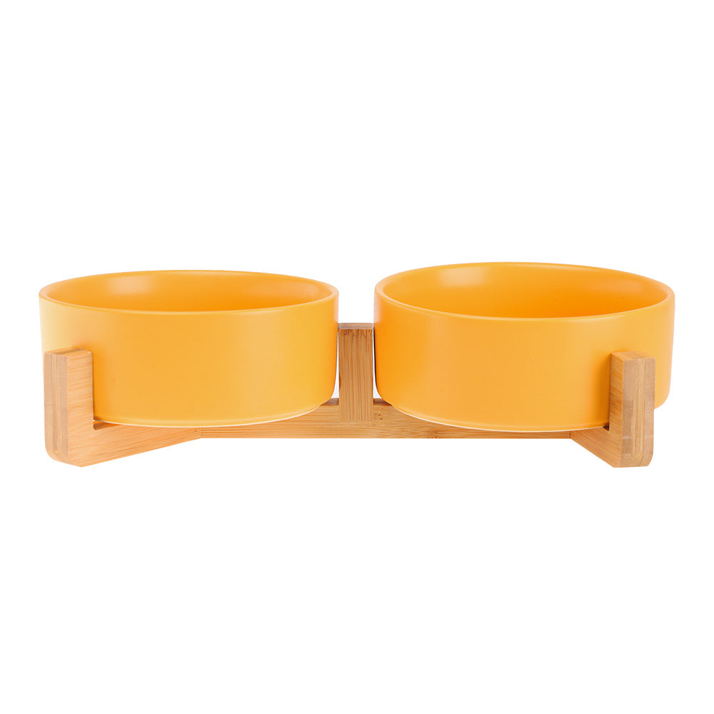 Ceramic Dog Bowl Cat Feeder