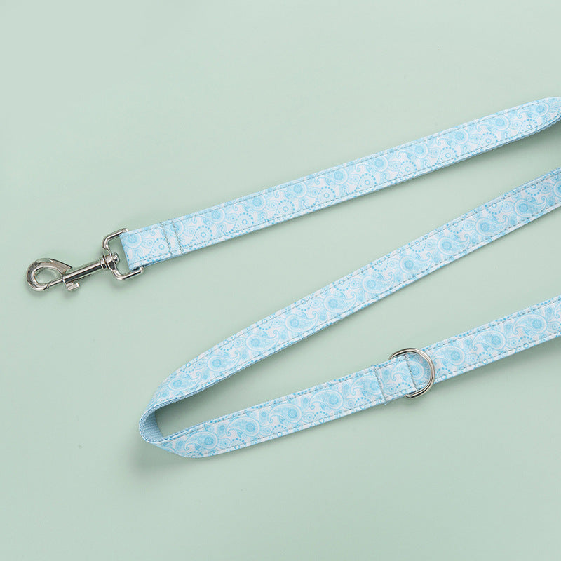 Paisley Pet Collar Leash Set