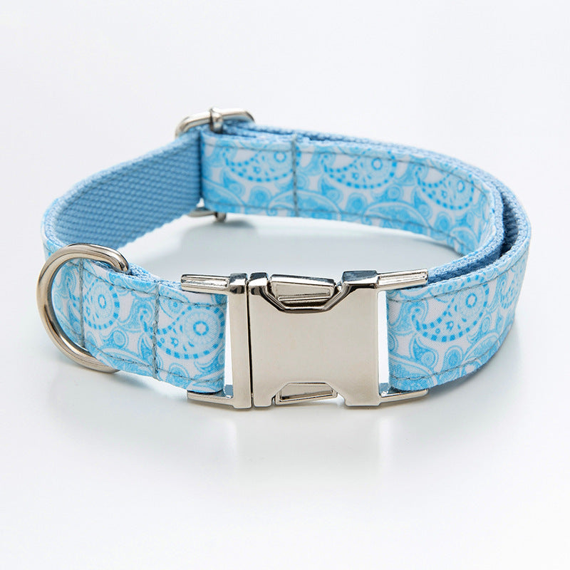 Paisley Pet Collar Leash Set