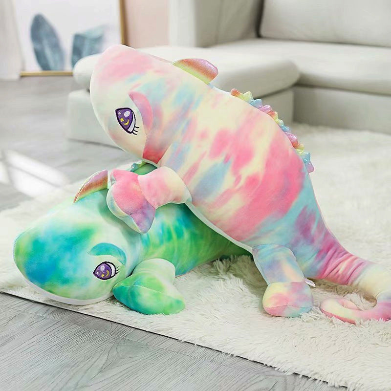 Cute chameleon plush toy doll