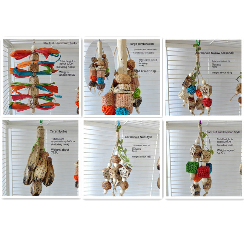 Parrot Toys Bird Cage