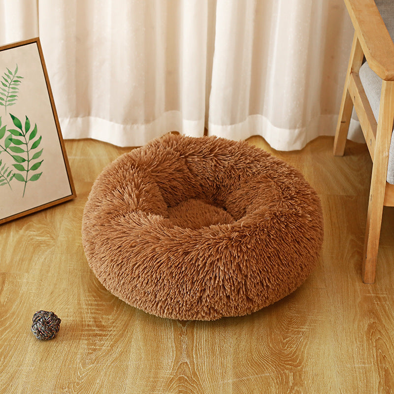 Pet Kennel Plush Long Wool