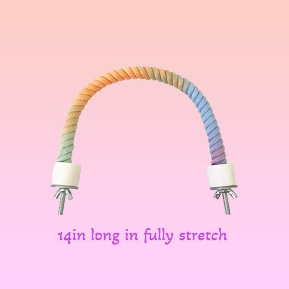 Gradient Colorful Bird Rope