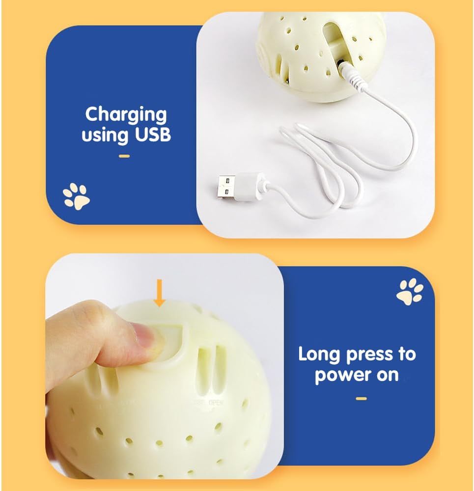Active Moving Pet Plush Toy