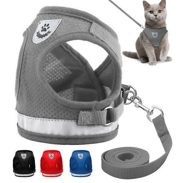 Pet Leash Breathable Chest Back