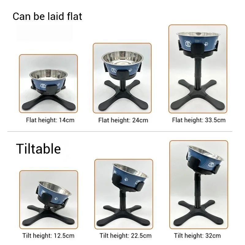 Adjustable Elevated Dog Food