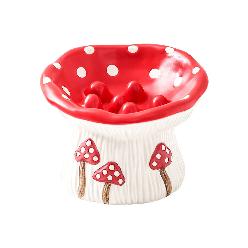Creative Mushroom Pet Bowl