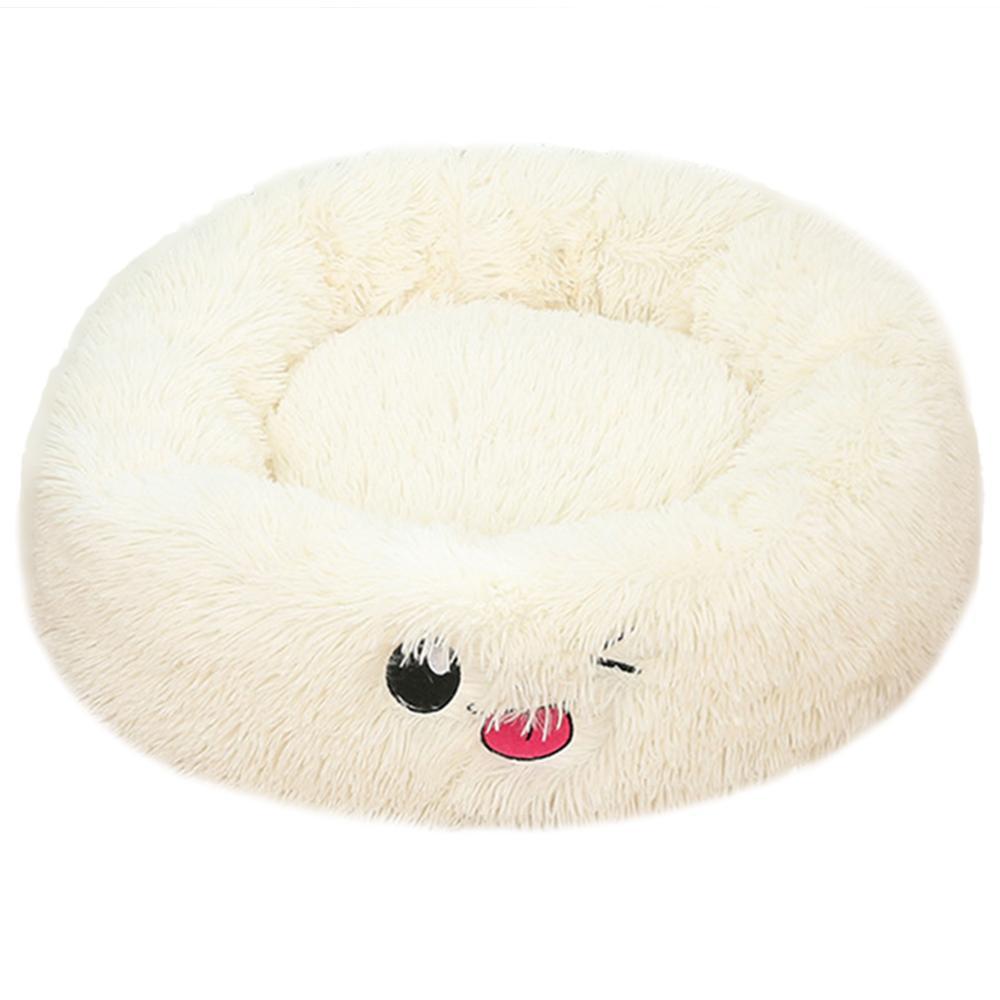 Round Winter Warm Pet Bed
