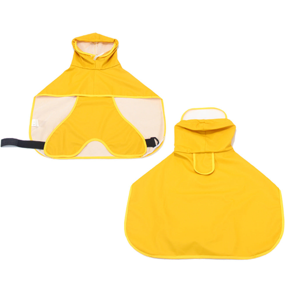 Dog Raincoat With Bellyband