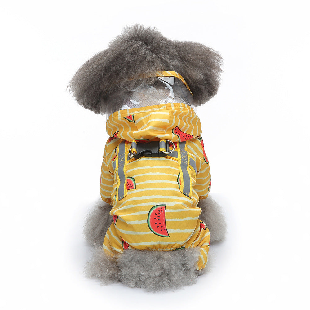 Pet Sound Dog Raincoat