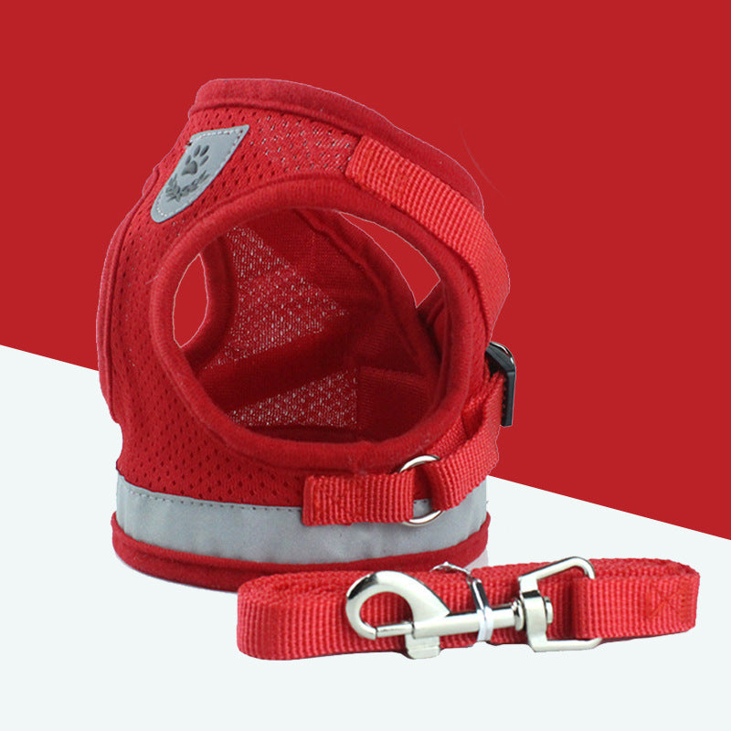 Pet Leash Breathable Chest Back