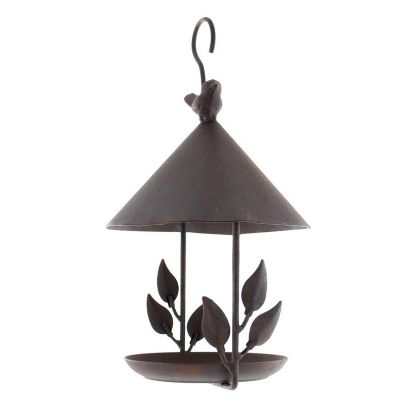 American wrought iron bird feeder