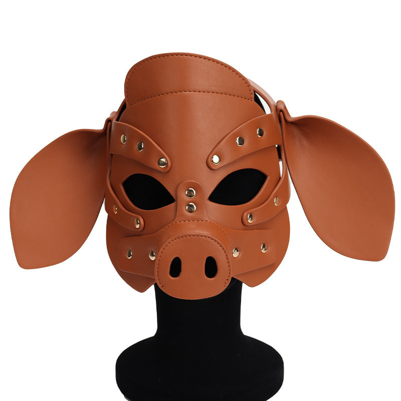 Pig Head Mask Party Role Play