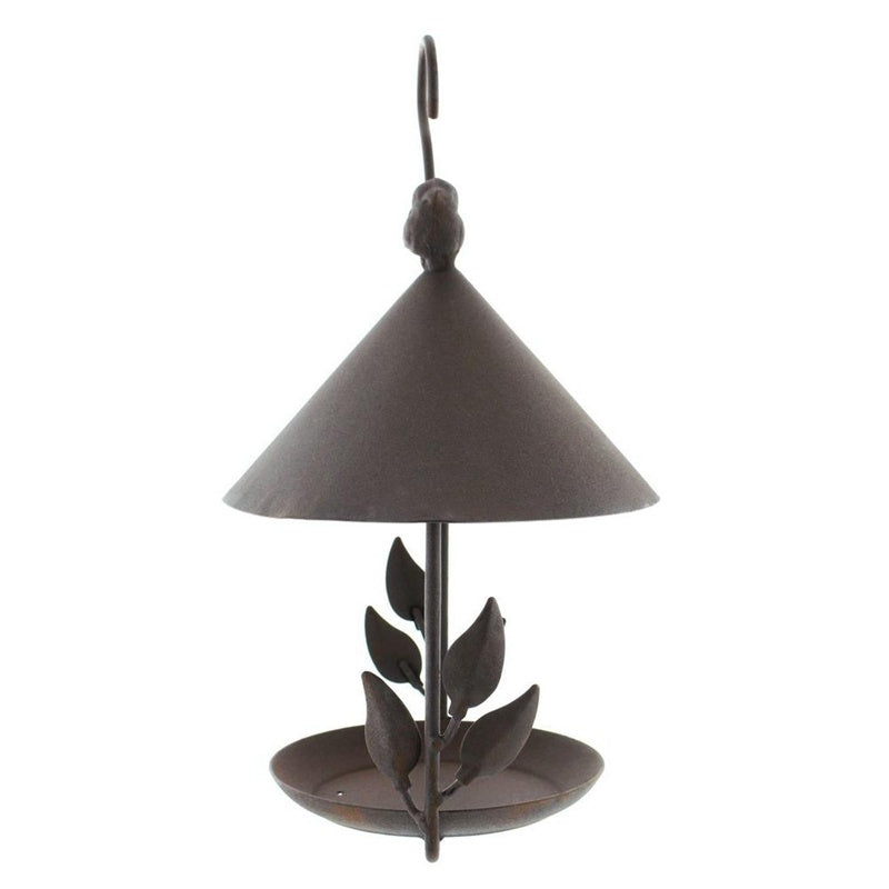 American wrought iron bird feeder