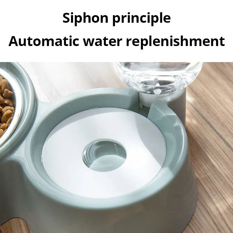 Pet Automatic Food Water Feeder