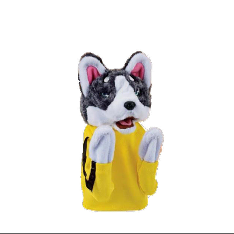 Plush Animal Boxing Dog Toy