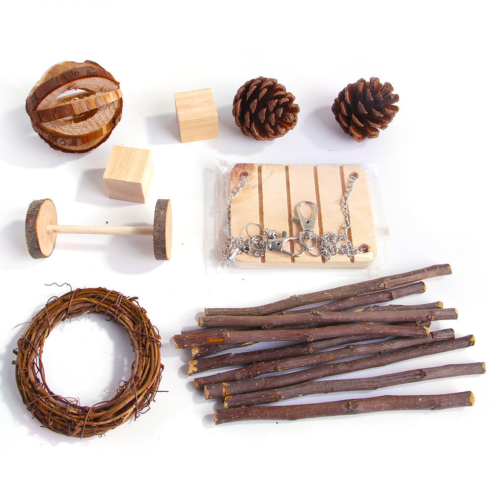 Guinea Pig Parrot Combination Set