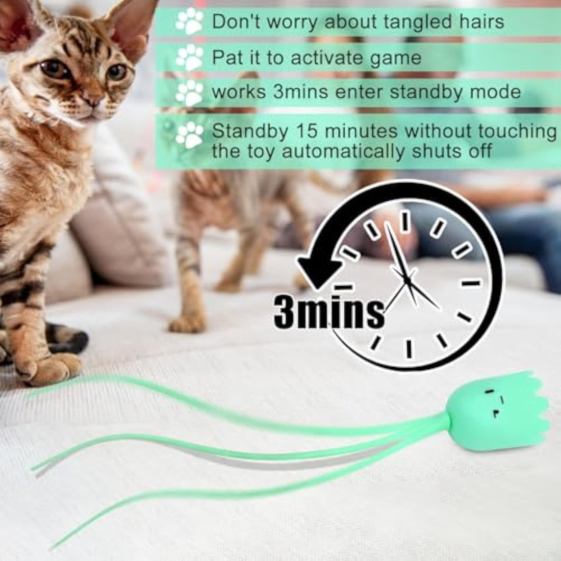 Swinging Tail Cat Toy