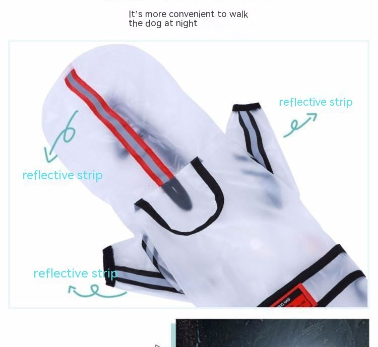 Pet Rain Waterproof Raincoat