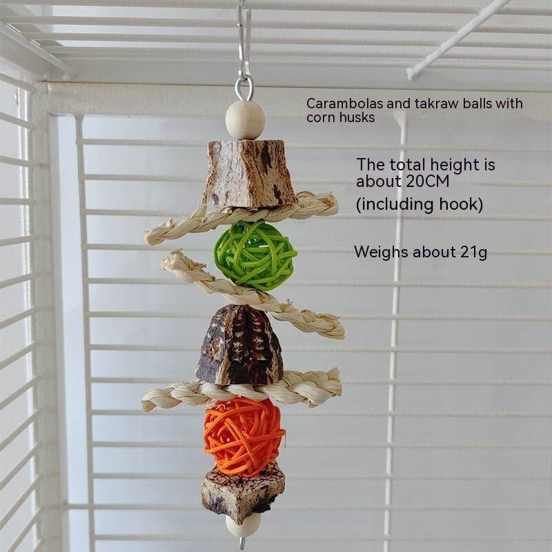 Parrot Toys Bird Cage