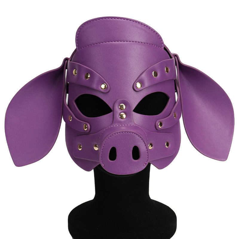 Pig Head Mask Party Role Play