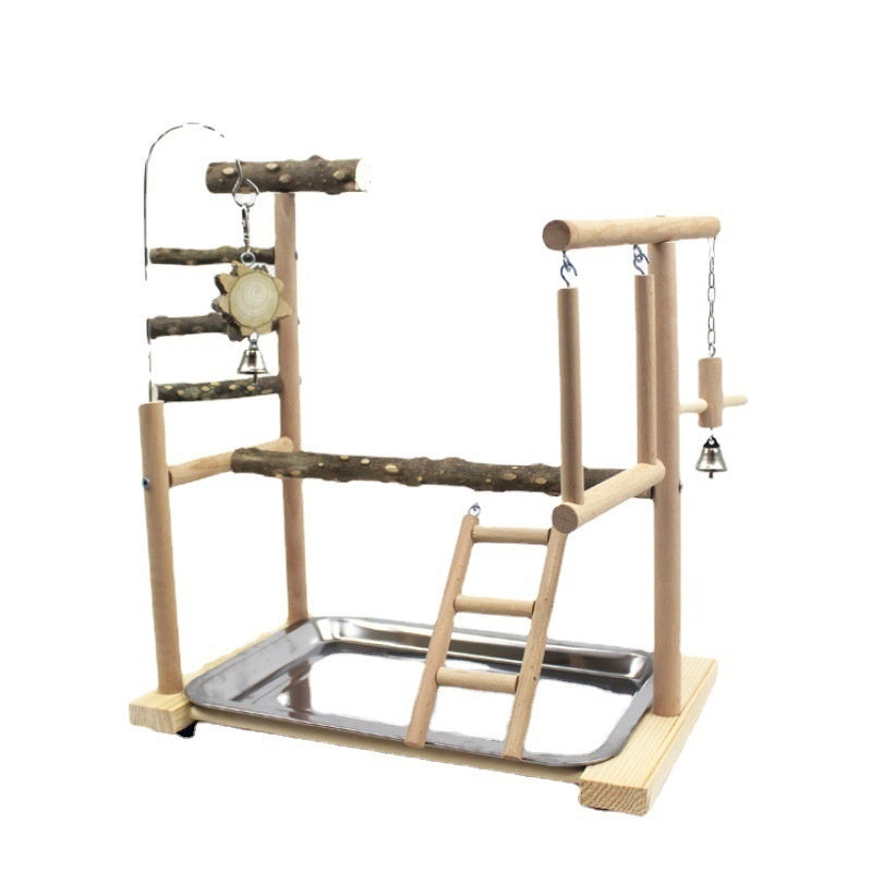 Parrot Toys Tiger Skin Bird Stand