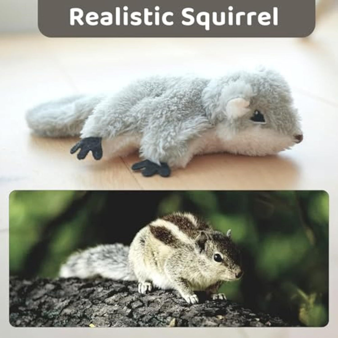 Cat Toys Flapping Squirrel